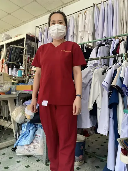 May đồng phục spa, nail — ảnh 7
