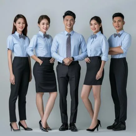 May đồng phục công sở